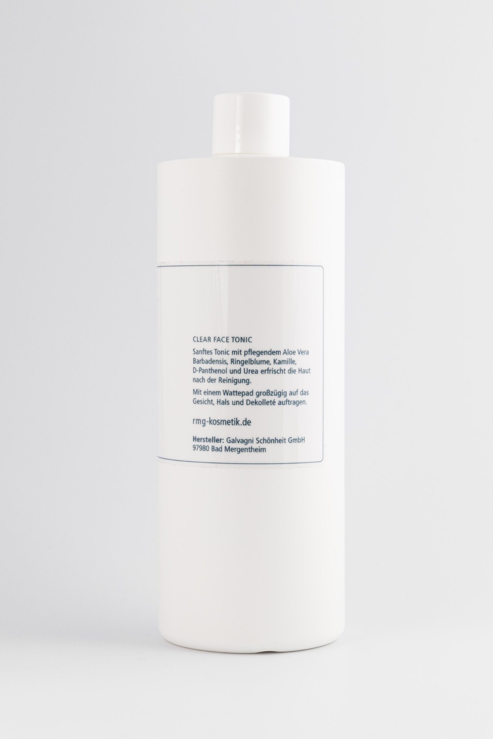 clear face tonic - Gesichtswasser - Kabinenware (500 ml) – Bild 2