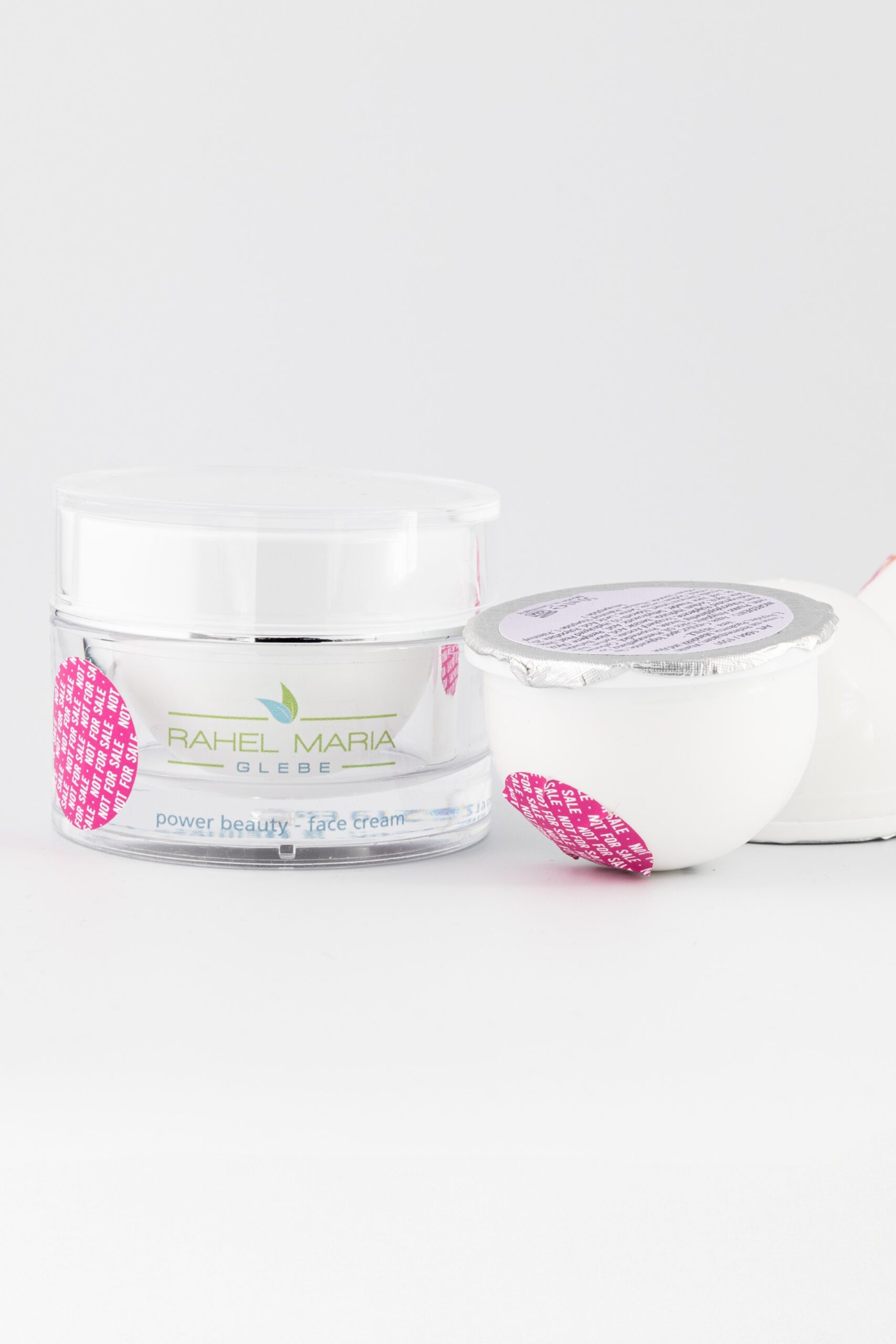 power beauty - Gesichtscreme extra | Kabinenware 250 ml = Tiegel + 4xRefill